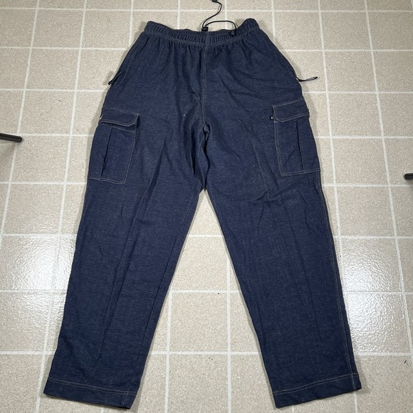 Rocawear Other - Vintage Y2K Rocawear Cargo Sweatpants Baggy Hiphop Skate Rap Size L Wide Leg